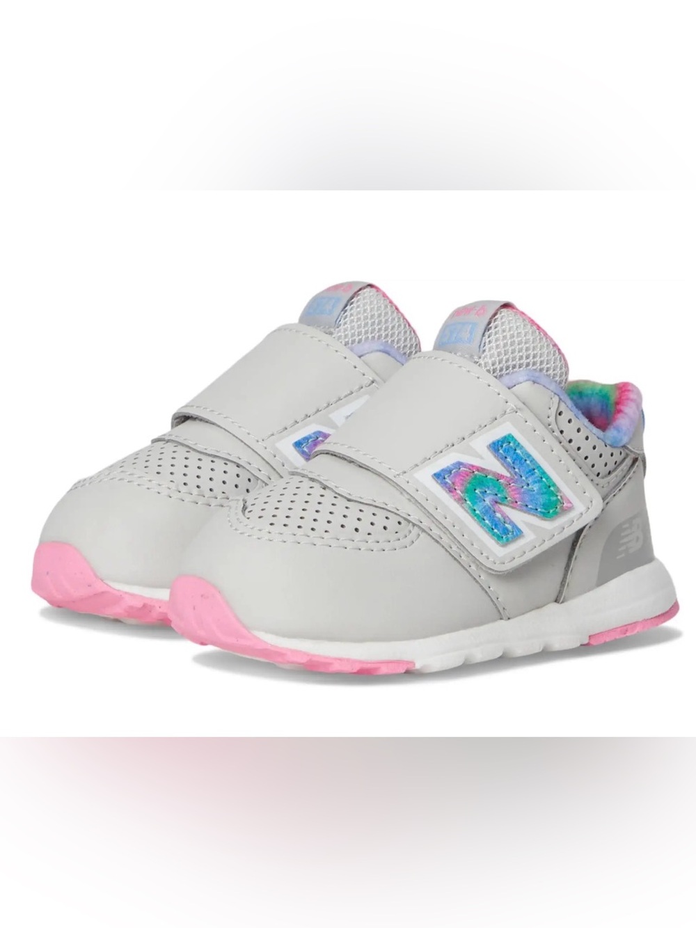 NEW! New Balance 574 New-B Hook & Loop Toddler Girls Sneakers